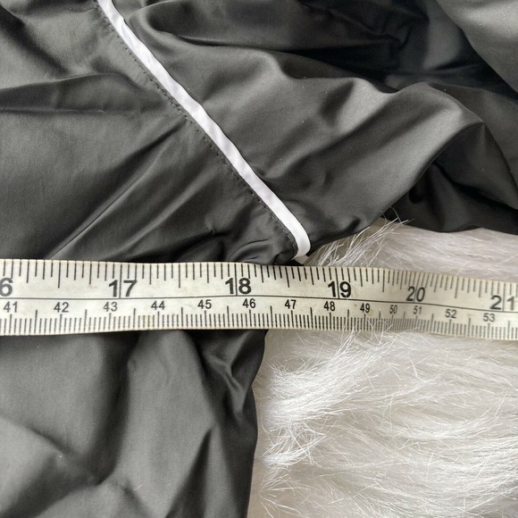 Nike Windbreaker Jacket Sz S Zip Up Lined Black Churchill Lancers Eugene Sports - Picture 8 of 10